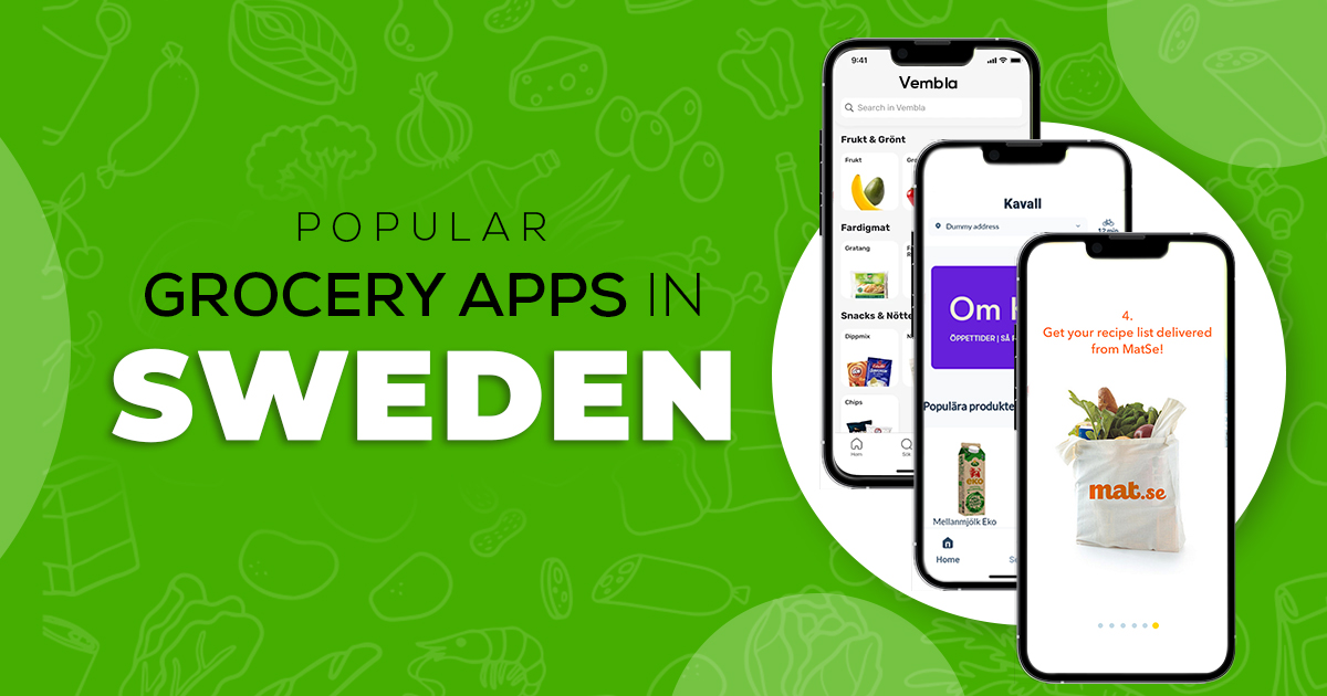 popular Grocery apps in sweden