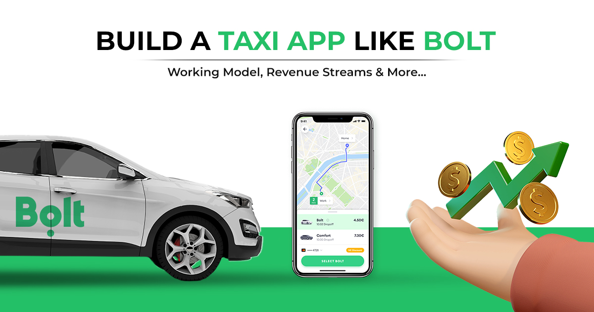 Build a taxi app like bolt