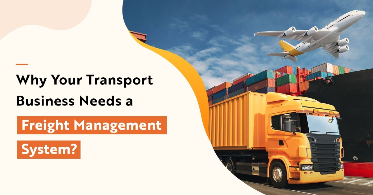 Freight management software