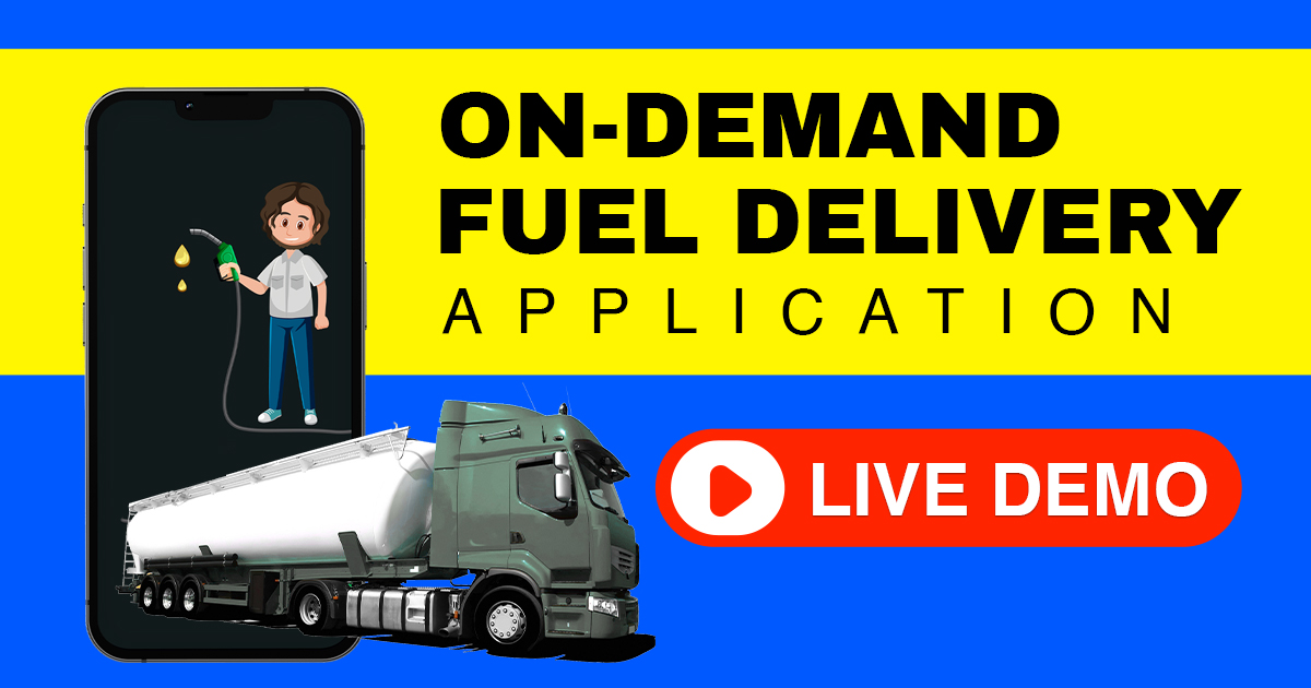 Fuel Delivery App Live Demo