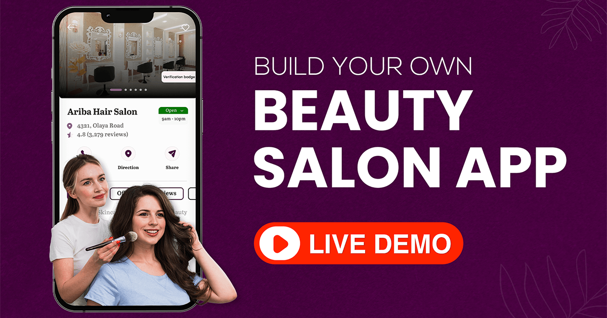 Develop an Uber For Beauty App Salon App Development