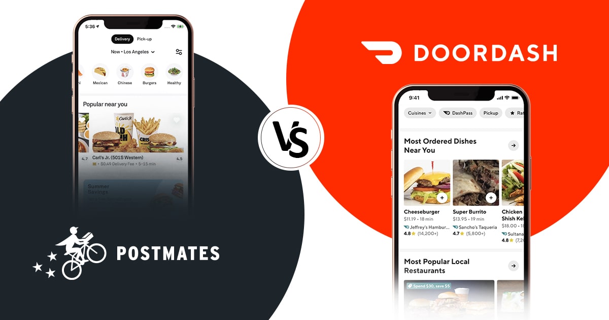 Postmates vs DoorDash