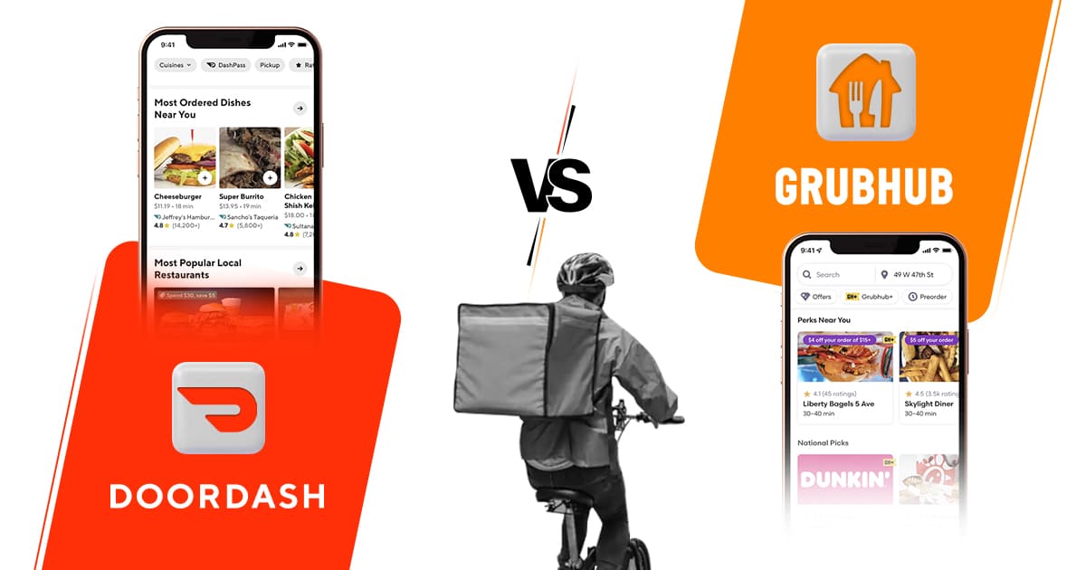 grubhub vs doordash pay