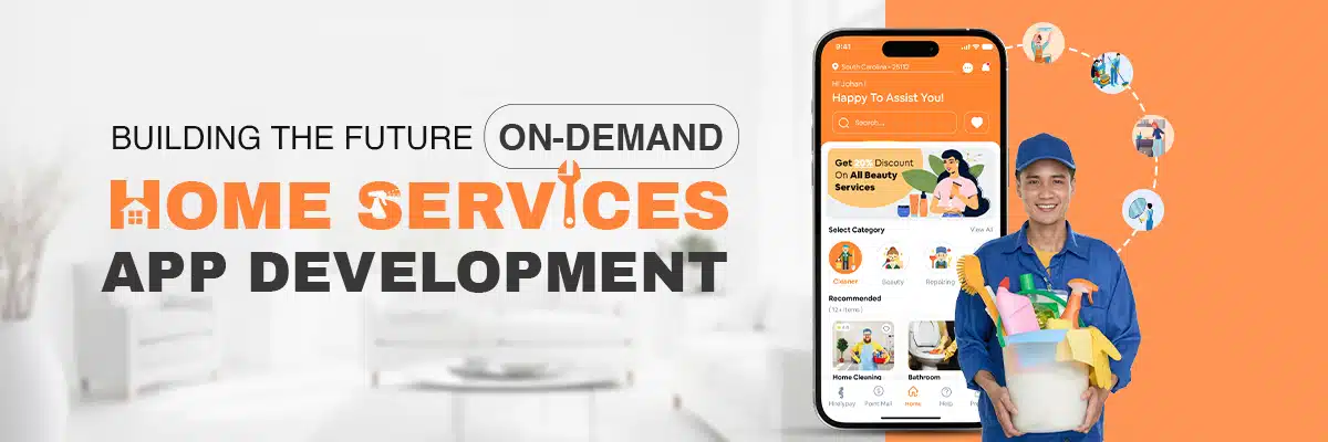 on demand home services app development