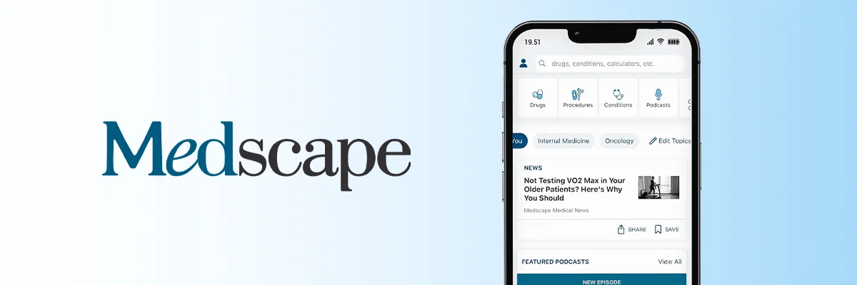 Medscape - Medical App for Healthcare Professionals