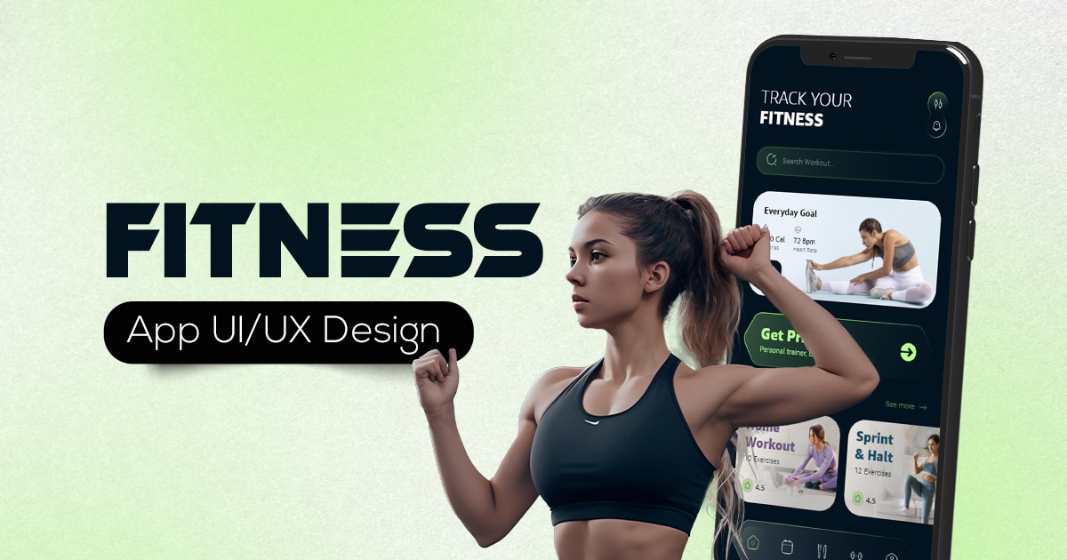 fitness app ui ux design
