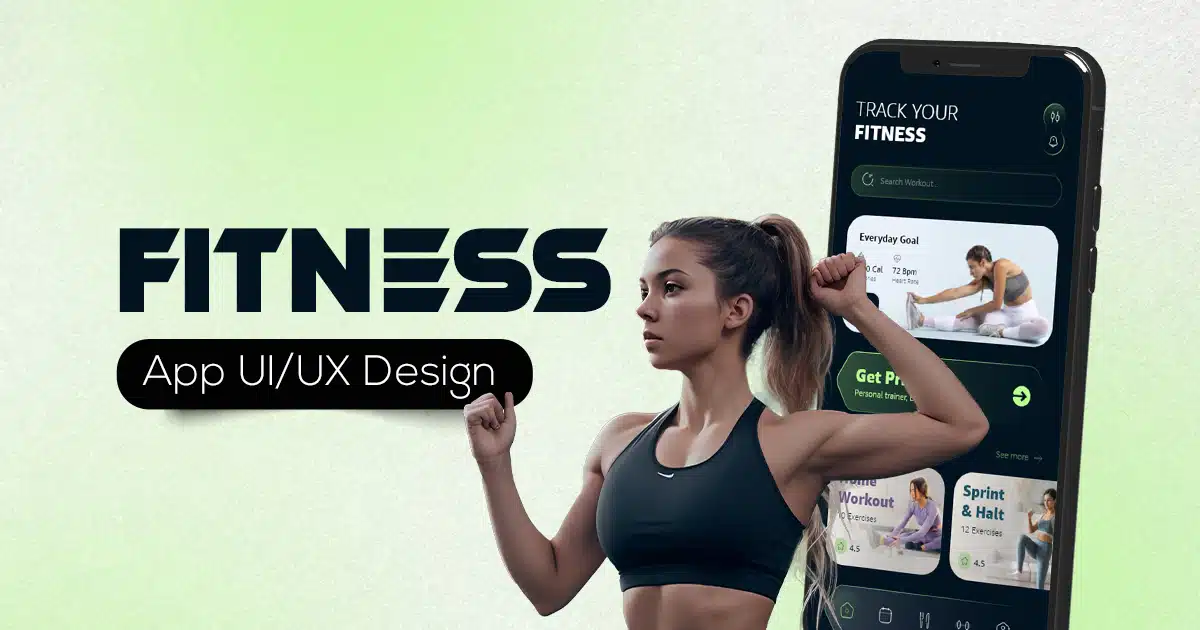 fitness app ui ux design