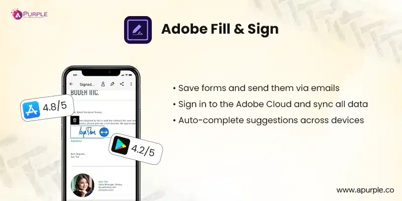 Adobe Fill and Sign Documentation App For Truckers