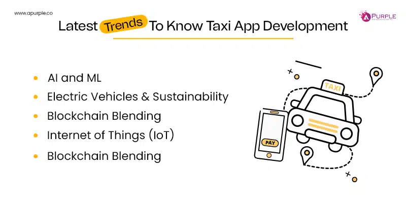 trends in taxi applications development