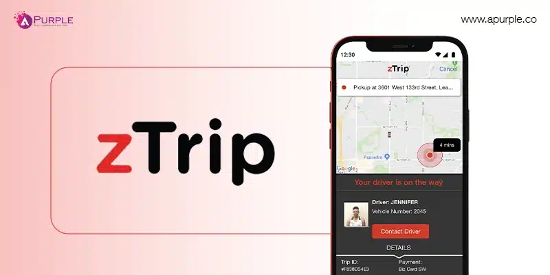 ztrip popular rideshare app