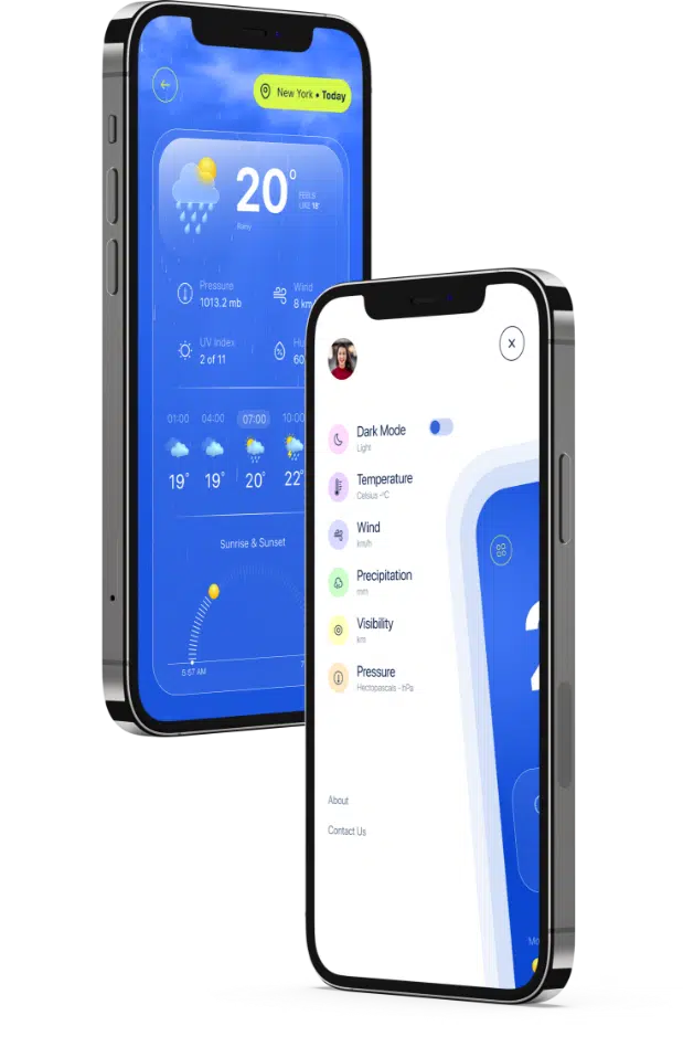 requisite features of weather app design