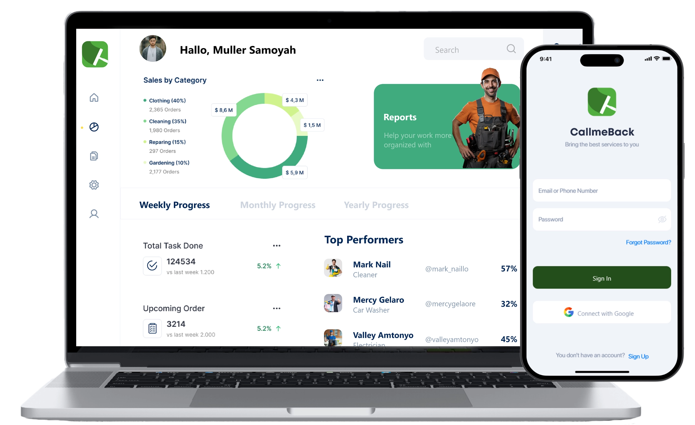 taskrabbit clone app live demo