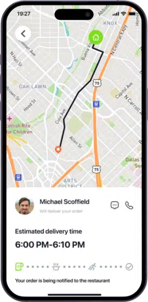 ubereats clone app user features