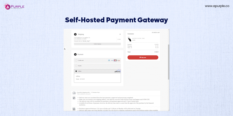 self hosted payment gateway for eCommerce payment gateway integration