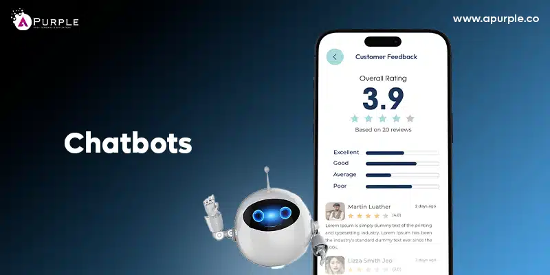 chatbots feature for real estate app