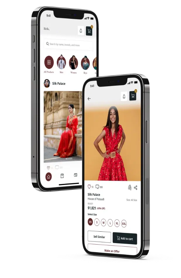 ecommerce app portfolio design