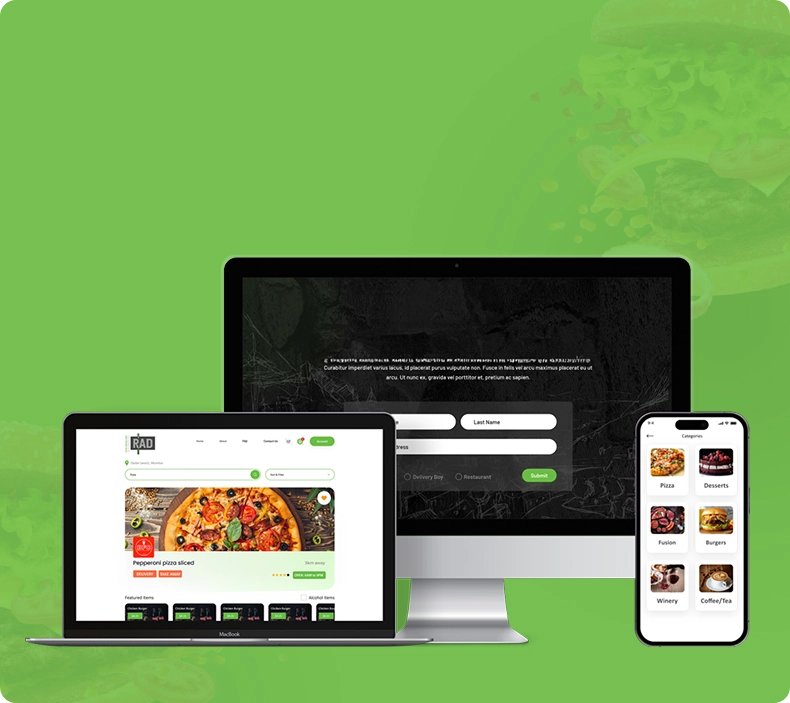Food Delivery Portfolio image