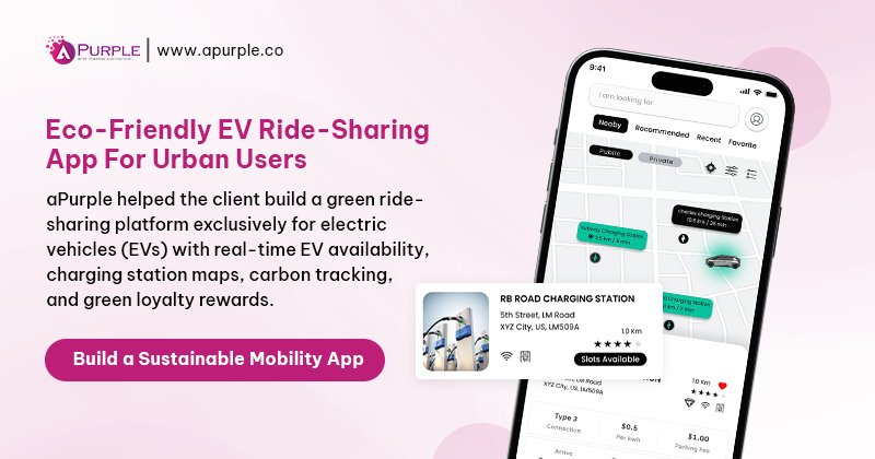 ev ride sharing app case studies