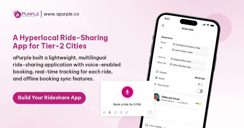 hyperlocal ride sharing app fort tier case studies