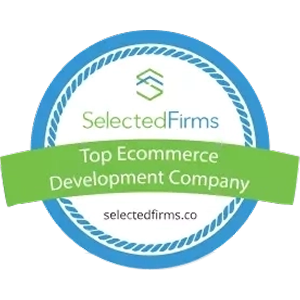 top ecommerce development company badge selectedfirms