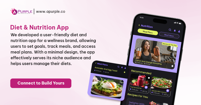 diet and nutrisition app apurple case study