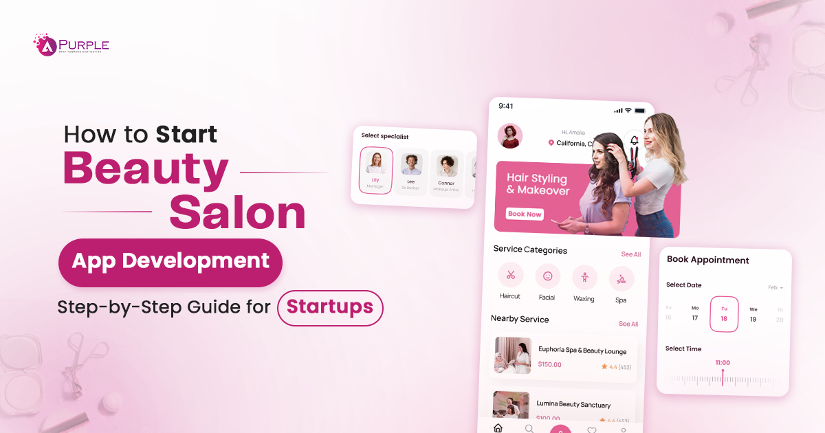 salon appllication development