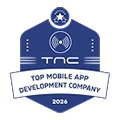 technewscast badge for apurple top mobile app development company