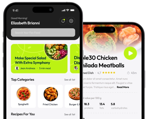 mvp for food delivery portfolio developed by apurple